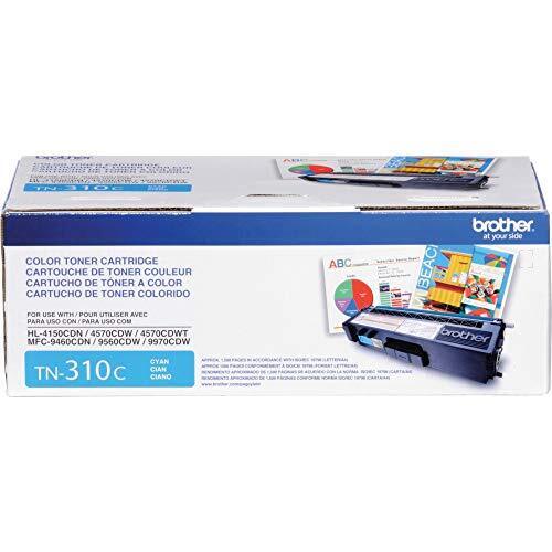 BRTTN310C - Brother TN310C Printer_Tray_Toners Cartridges