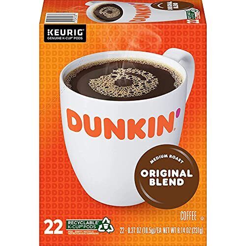 Dunkin' Original Blend Medium Roast Coffee 96 Keurig K-Cup Pods