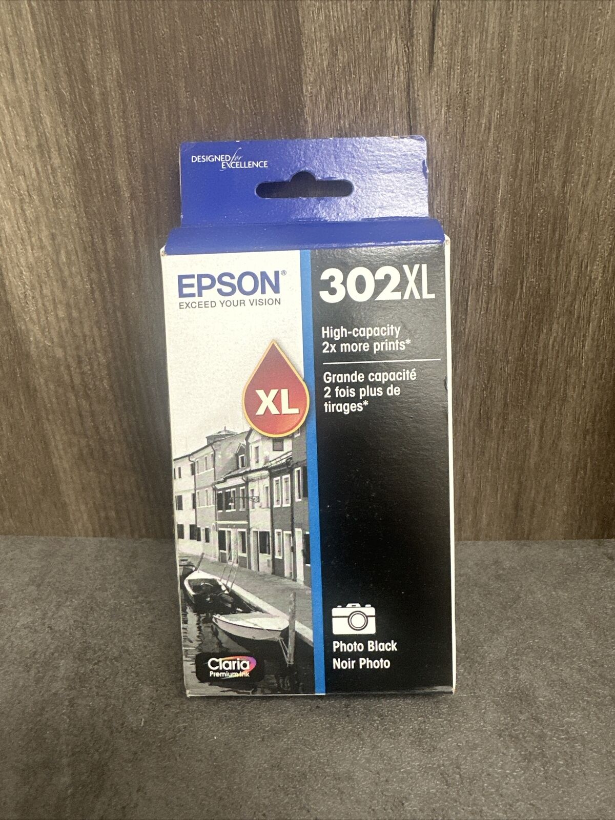 Epson T302XL120 INK Cartridge_black Exp. 09/2025 New In Box.