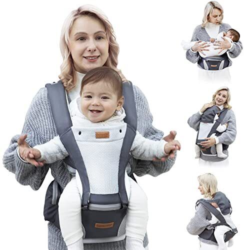 besrey Baby Carrier Front Facing Holder Hip Seat for Walk Men Carrier Face in...