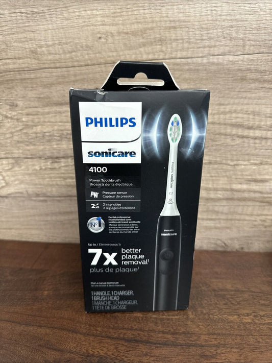 Philips Sonicare 4100 Sonic Rechargeable Electric Toothbrush,Black,Please Read