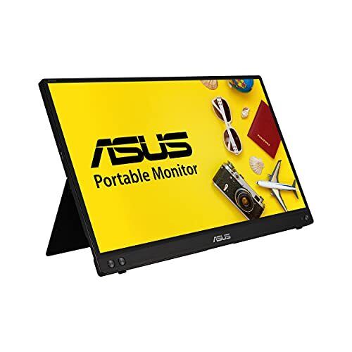 ASUS ZenScreen MB14AC 14” Portable USB Type-C Monitor 1080P Full HD IPS Eye C...