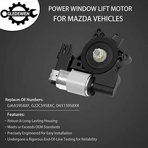 Power Window Lift Motor | for Mazda 3 Mazda 5 Mazda 6 Mazda CX-7 Mazda CX-9 M...