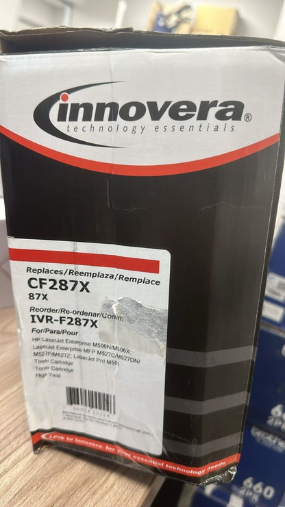 Innovera Re-manufactured CF287X (87X) High-Yield Toner 18000 Page Black