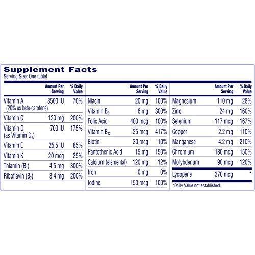 One-A-Day Men's Advantage 50+ Multivitamin 65 ea Pack of 2