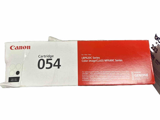 Canon 054 Standard Black Toner Cartridge Genuine (3024C001)