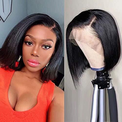 Ten Chopsticks WIGS 13x6 Side Part Lace Front Human Hair Wigs 150% Density Br...