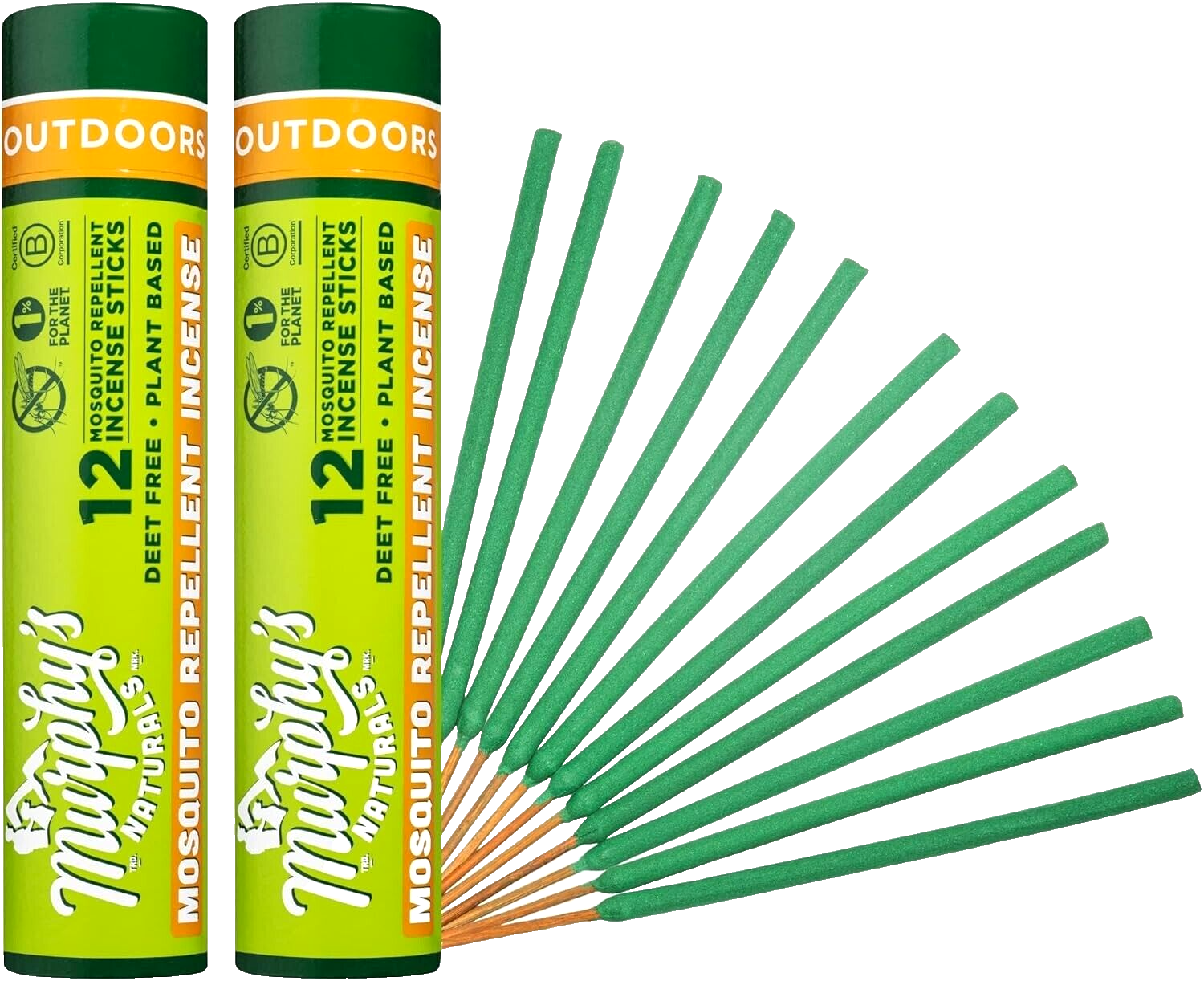 Murphy’s Naturals Mosquito Repellent Incense Sticks (24 Count) | Proven, Natural