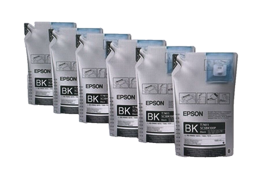 Epson T741X20 UltraChrome DS Ink HD Black 1L each pack