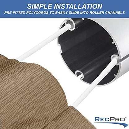 RecPro RV Awning Fabric Replacement | Width Options from 8 to 22 Feet | Varie...