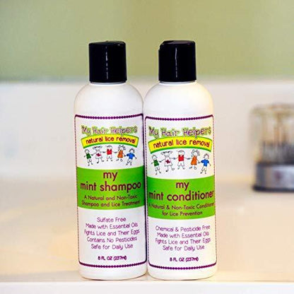 Lice Prevention Shampoo and Conditioner that Kills Lice and Eggs for Kids I P...