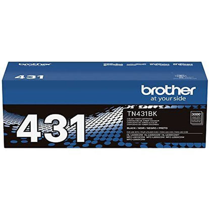 Brother Printer TN431BK Standard Yield Toner-Retail Packaging  Black 1 Size