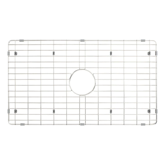 Signature Hardware Grid for 33" Torun Fireclay  Stainless Steel Basin Rack - ...