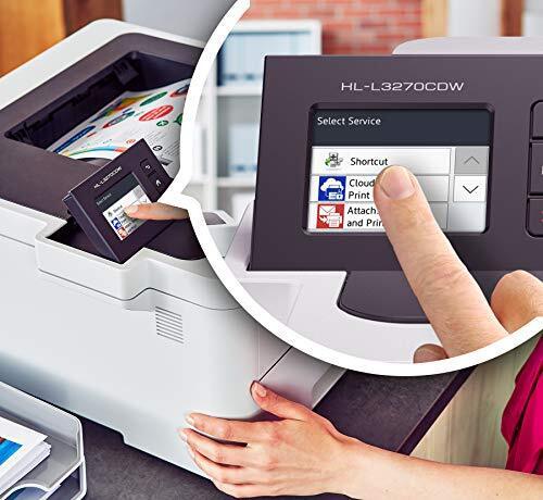 Brother HL-L3270CDW Compact Wireless Digital Color Printer with NFC Mobile De...