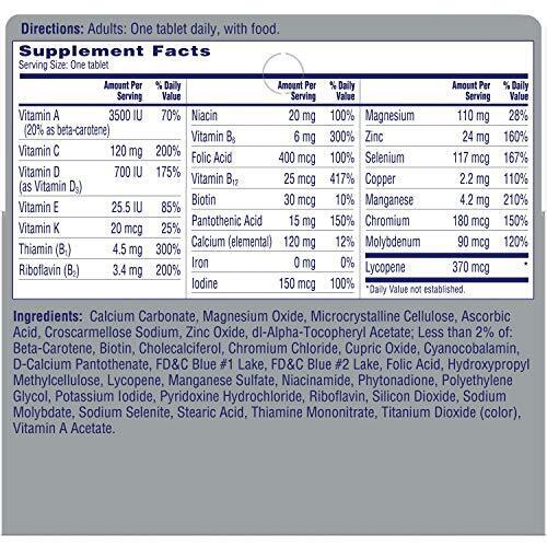 One A Day Men's 50+ Healthy Advantage Multivitamin 65 Count