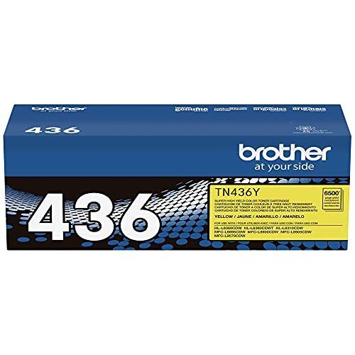 Brother TN-436Y HL-L8360 L9310 MFC-L8900 L9570 Toner Cartridge Yellow in Reta...