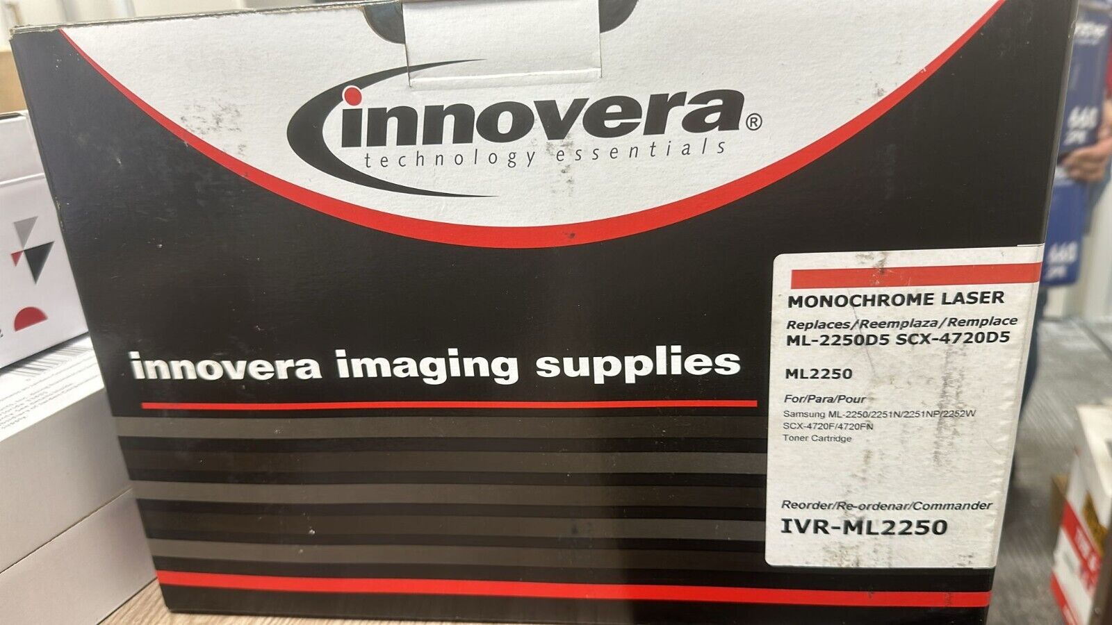 Innovera Re-manufactured Black Toner For Samsung Ml-2250D5 IvrML2250