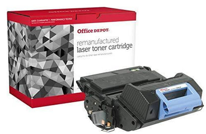 Office Depot® - Reman Toner - HP 45a Reman Black Toner Cartridge - HP 45A Rem...