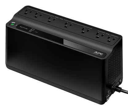 APC UPS Battery Backup and Surge Protector 600VA Backup Battery Power Supply ...