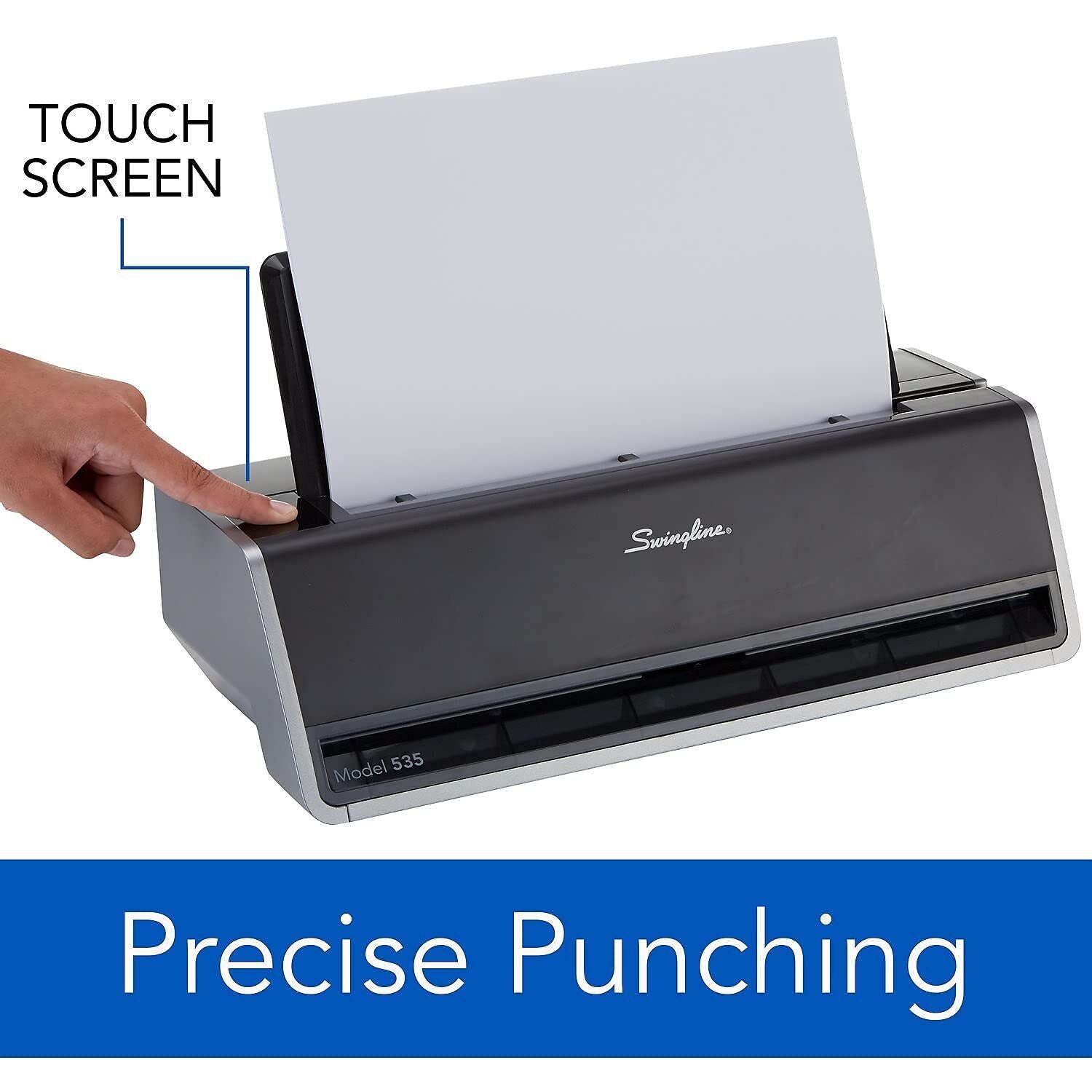 Swingline Electric 3 Hole Punch Commercial Hole Puncher 28 Sheet Punch Capaci...