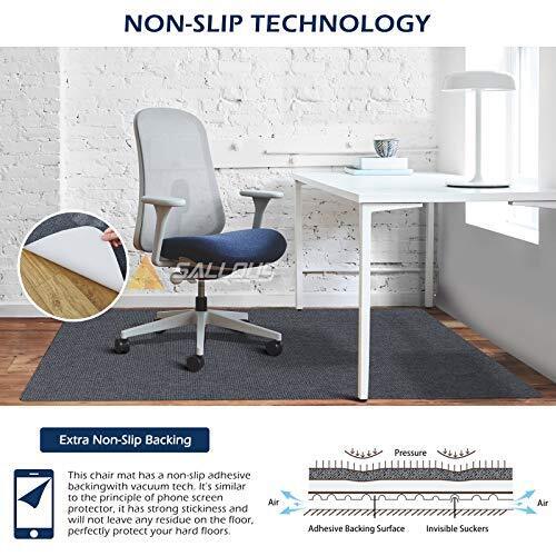 Chair Mat for Hard Floors 55" x 35" Desk Chair Mat for Hard Surface 1...