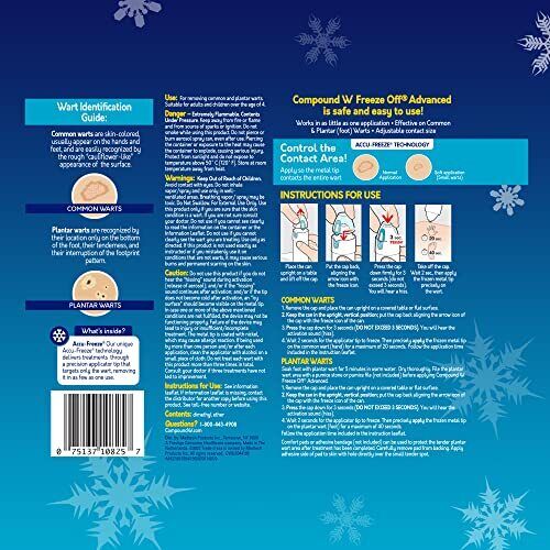 Compound W Freeze Off Advanced Wart Remover with Accu-Freeze Multicolor 1 Count