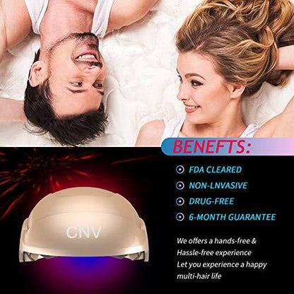 CNV Hair Regrowth For Men & Women DevicePermanent Hair Growth Helmet & Cap & ...