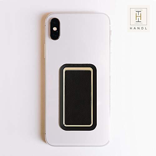 HANDL New York HANDLstick Black and Gold Professional Leather Collection Grip...