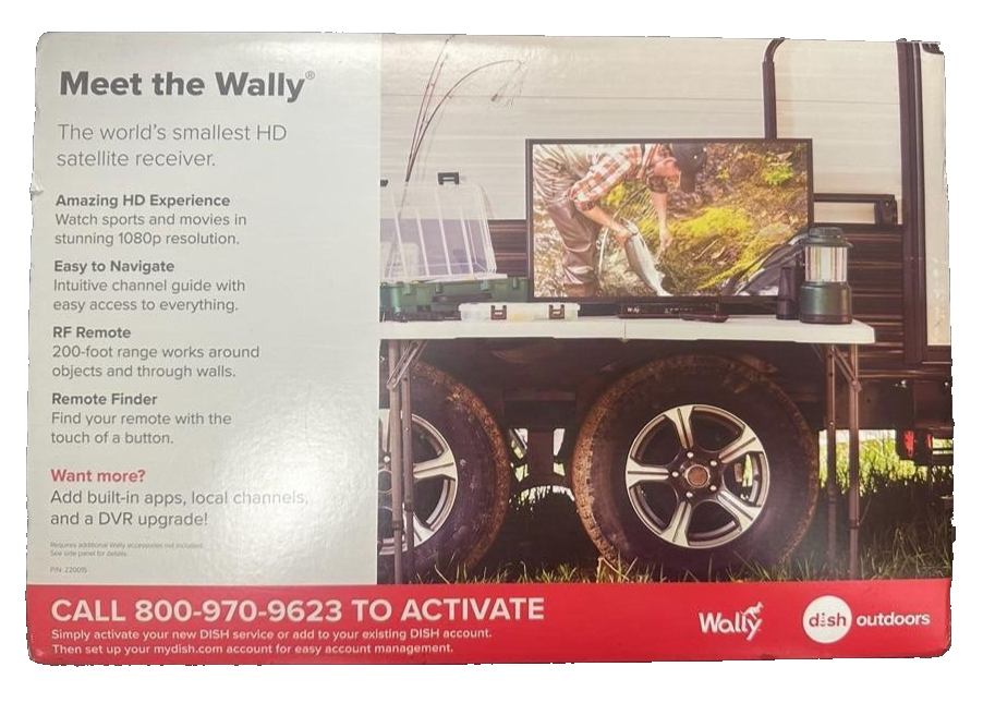 KVH Dish Network Wally Satellite Receiver Box