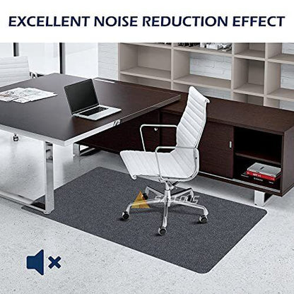 Chair Mat for Hard Floors 55" x 35" Desk Chair Mat for Hard Surface 1...