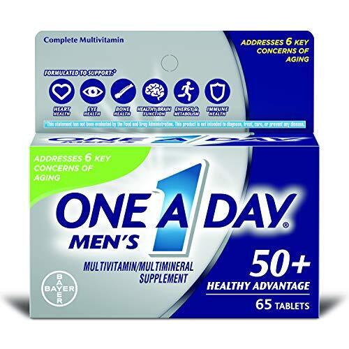 One A Day Men's 50+ Healthy Advantage Multivitamin 65 Count