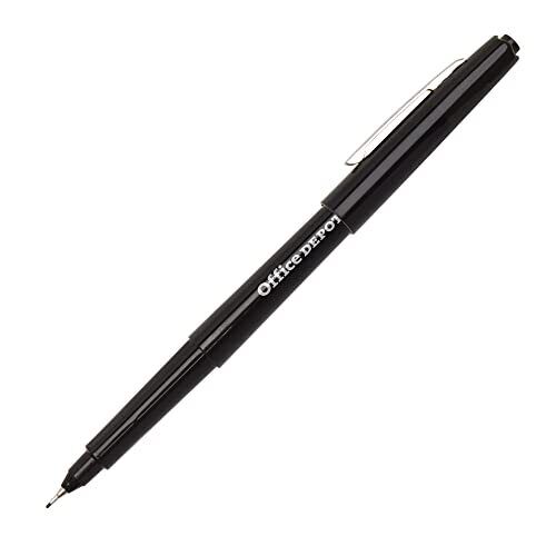 Office Depot® Brand Felt-Tip Porous Pens Medium Point 1.0 mm Assorted Barrel ...