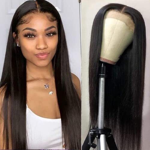 SUNKASA Lace Front Wigs Human Hair for Black Women 150% Density Brazilian Vir...