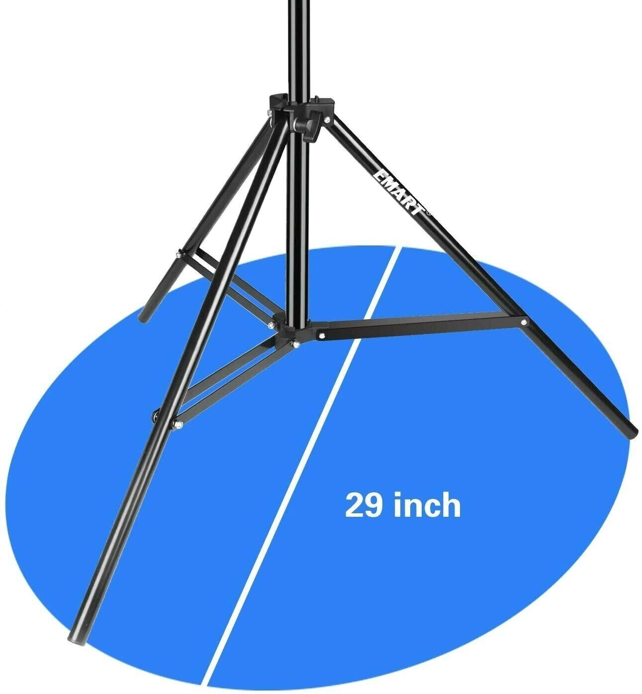 Emart Light Stand- 6.2ft Photography Stand for Photo Video Studio- Background