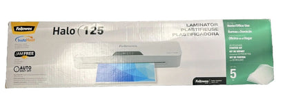 Fellowes® Halo 125 Laminator, 2 Rollers, 12.5" Max Document Width, 5 mil Max Doc