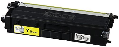 Brother TN-436Y HL-L8360 L9310 MFC-L8900 L9570 Toner Cartridge Yellow in Reta...