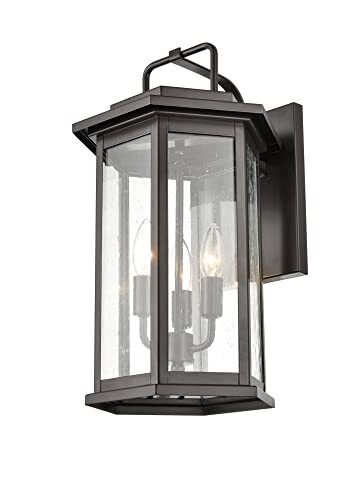 Millennium 2685-PBK Transitional Three Light Outdoor Wall Bracket from Ellis ...