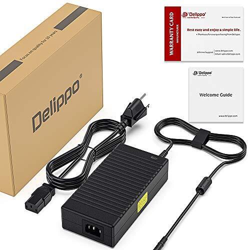 Delippo 180W 19.5V 9.23A Laptop AC Adapter Charger Replacement with Dell DA18...