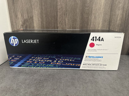 HP 414A Magenta Original LaserJet Toner Cartridge, ~2,100 pages, W2023A