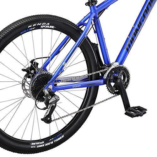 Mongoose Switchback Comp Adult Mountain Bike 9 Speeds 27.5-inch Wheels Mens A...