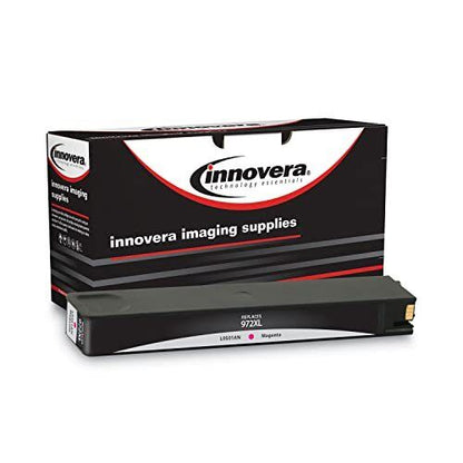 Innovera Re-manufactured Magenta High-Yield Ink Replacement for 972XL L0S01AN