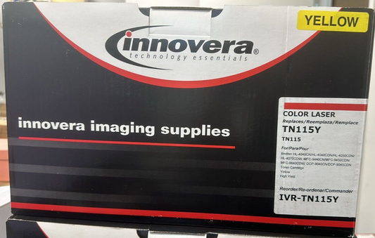 Innovera Re-manufactured Yellow Toner for Oki 44318601 11500 Page-Yield ACO0710Y