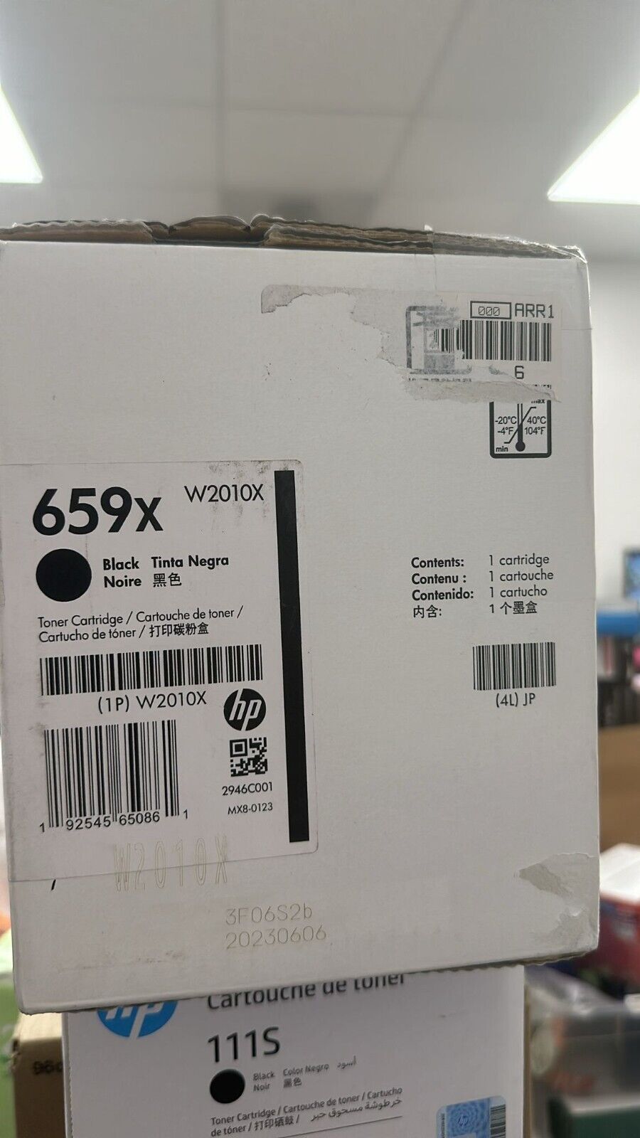 HP 659X High Yield Black Original LaserJet Toner Cartridge, ~34,000 pages,