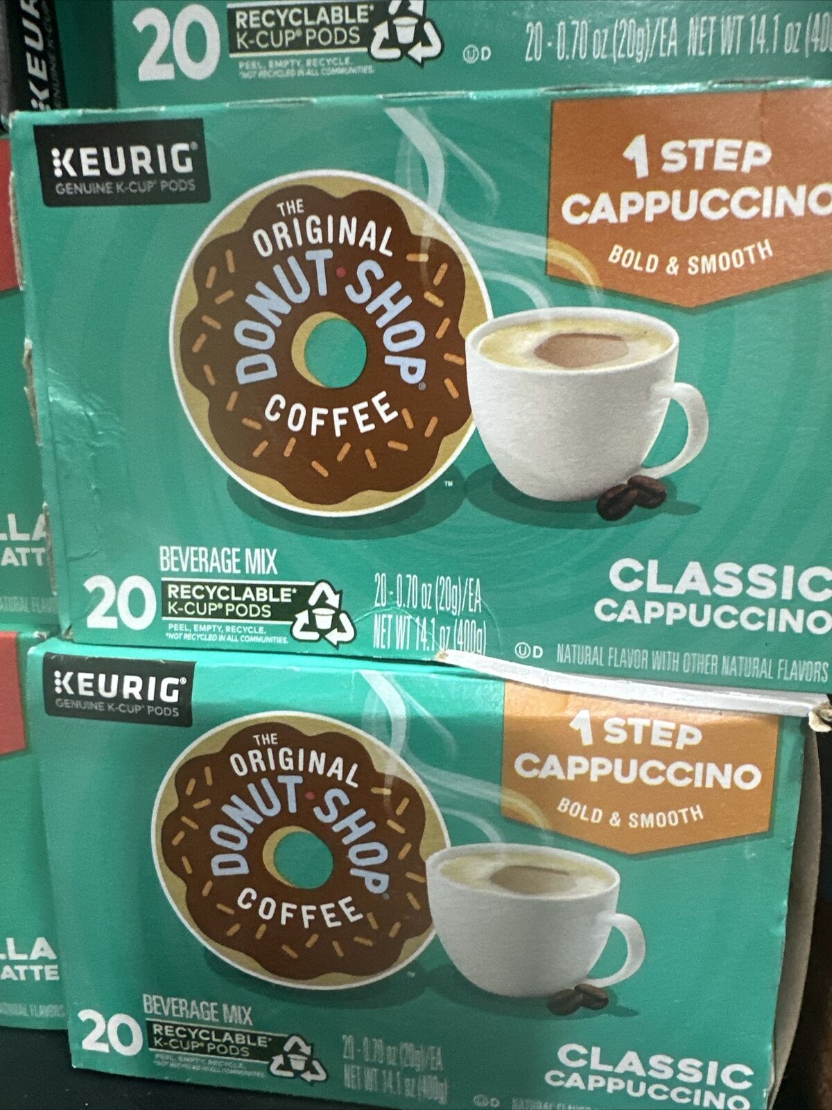 The Original Donut Shop One-Step Classic Cappuccino, K-Cup Pods, 40 Count