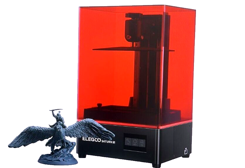 ELEGOO Saturn MSLA 3D Printer UV Photocuring LCD Resin 3D Printer w/ 4K