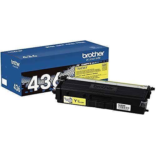 Brother TN-436Y HL-L8360 L9310 MFC-L8900 L9570 Toner Cartridge Yellow in Reta...