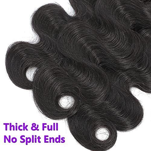 UDesire 10A Brazilian Body Wave Bundles 100% Unprocessed Body Wave Human Hair...