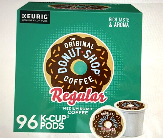 The Original Donut Shop Regular Keurig Single-Serve K-Cup Pods Medium Roast C...