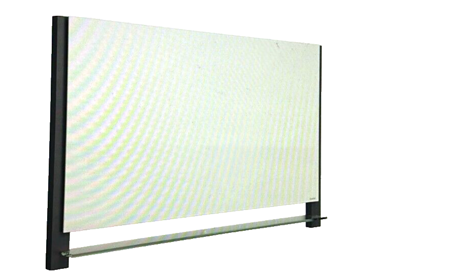 Quartet Glass Whiteboard, Magnetic Dry Erase White Board, 39" x 22", Wide Format