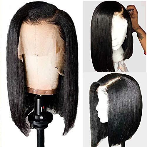 Ten Chopsticks WIGS 13x6 Side Part Lace Front Human Hair Wigs 150% Density Br...